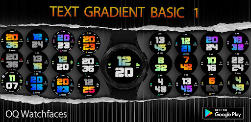 Digital Gradient WF Wear OS 4+ list_