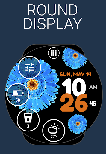 Flower Watch Face by HuskyDEV list_