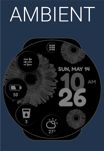 Flower Watch Face by HuskyDEV list_