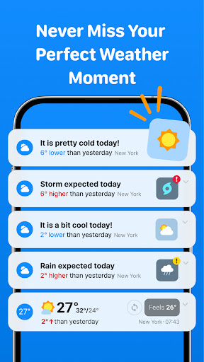 Weather & Clima - Weather App list_