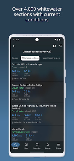 RiverApp - River levels list_4