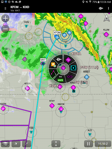 Garmin Pilot list_