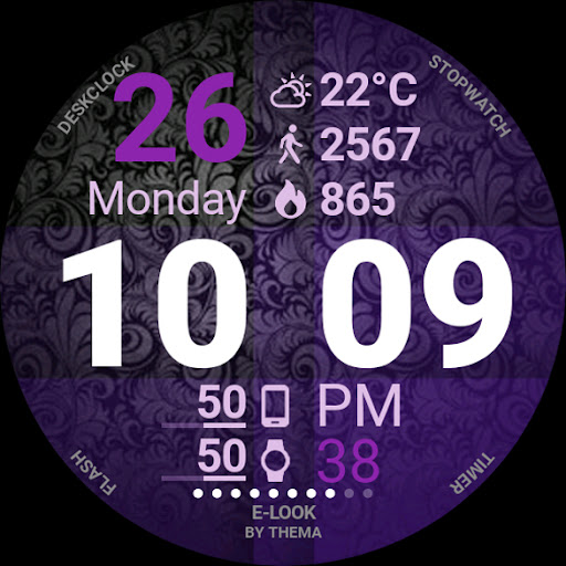 E-Look Watch Face list_12