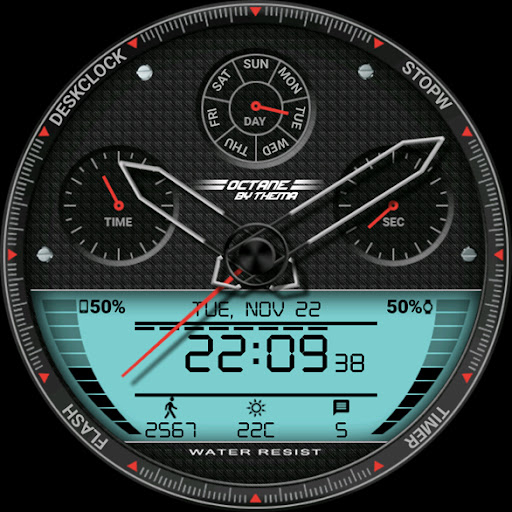 Octane Watch Face list_9