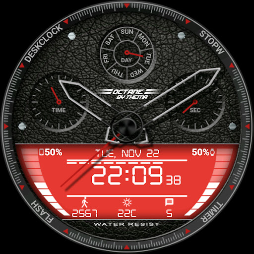 Octane Watch Face list_12