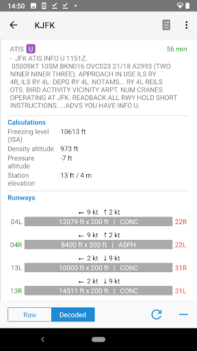 AeroWeather list_4