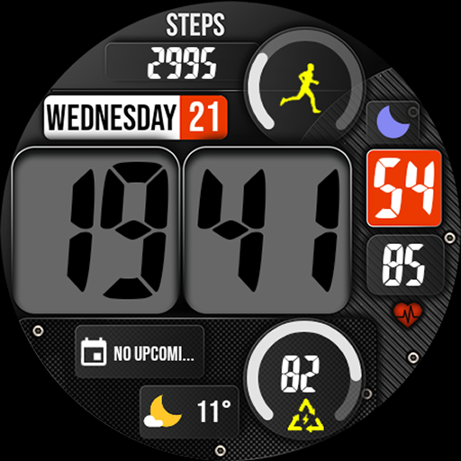 Digital watch face MB356 list_21