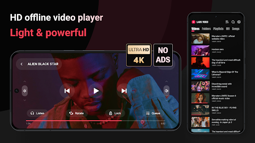 Lark Video Player: HD Video list_1