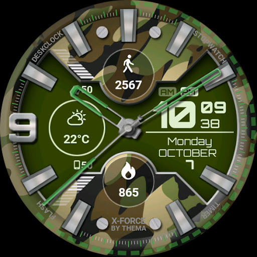 X-Force Watch Face list_11