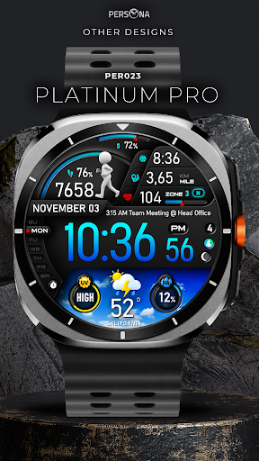 Sport Watch Face PER015 Luna list_5