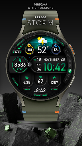 Sport Watch Face PER015 Luna list_8