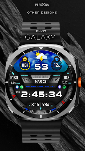 Sport Watch Face PER015 Luna list_21