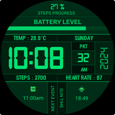 Sci-Fi Digital Watch Face list_5