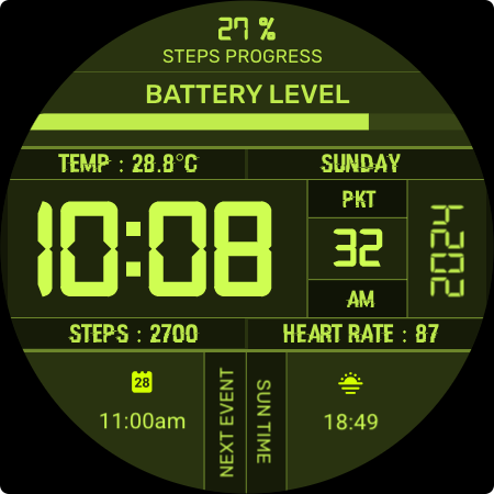 Sci-Fi Digital Watch Face list_7