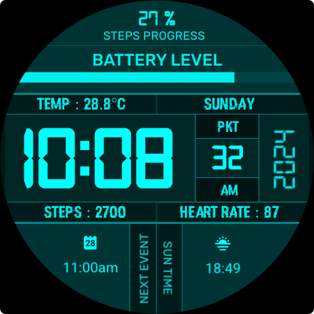 Sci-Fi Digital Watch Face list_6