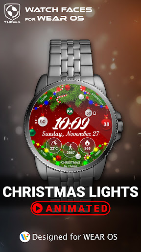 Christmas Lights Watch Face list_1