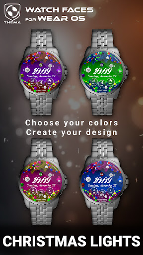 Christmas Lights Watch Face list_2