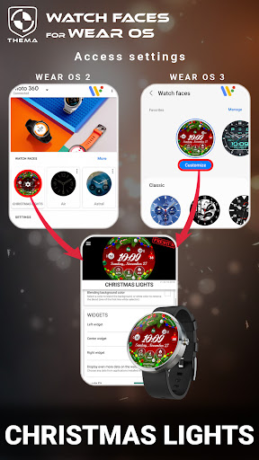 Christmas Lights Watch Face list_7