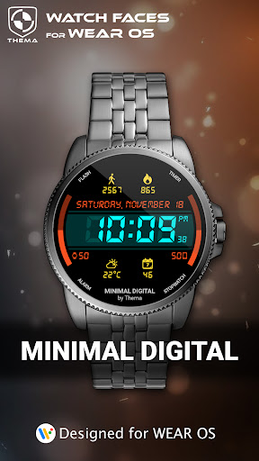 Minimal Digital Watch Face list_1