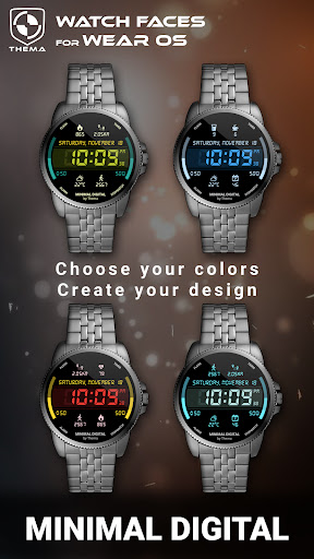 Minimal Digital Watch Face list_2