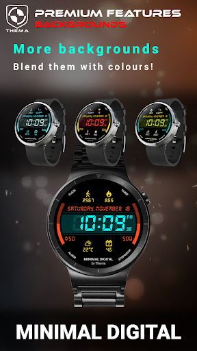 Minimal Digital Watch Face list_6