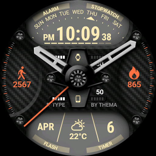 R-Type Watch Face list_9