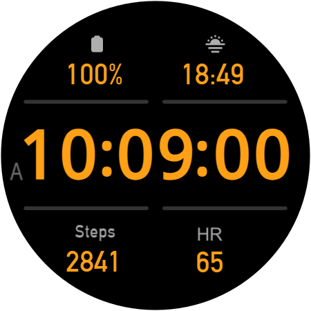 JK_58 Dashboard [Watch Face] list_9