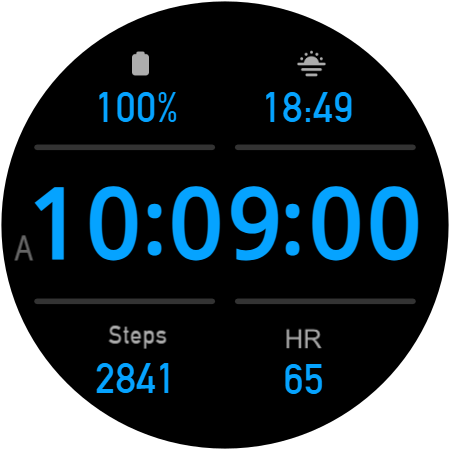 JK_58 Dashboard [Watch Face] list_7