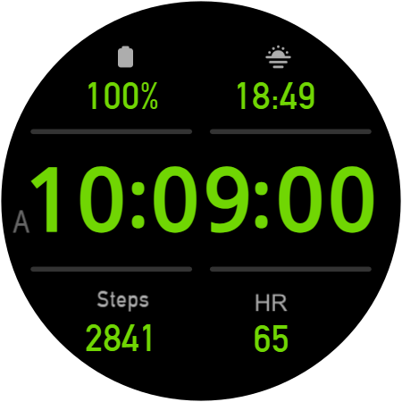 JK_58 Dashboard [Watch Face] list_11