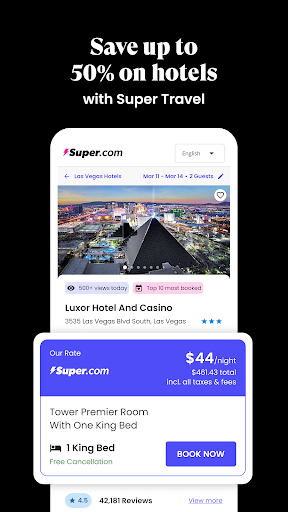 Super.com - Save, Earn, Travel list_4