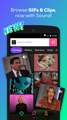 GIPHY: GIFs, Stickers & Clips list_1