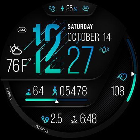 Sport Watch Face PER004 Nova list_32