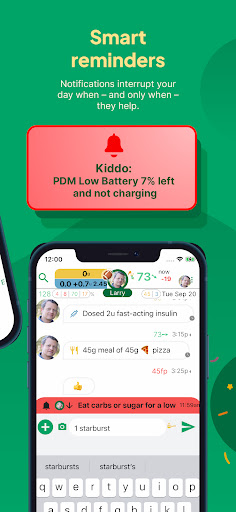 Gluroo: Diabetes Log Tracker list_