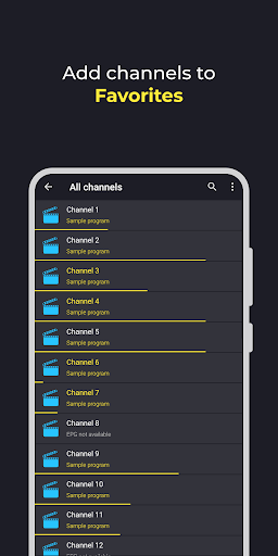 Televizo - IPTV player list_2