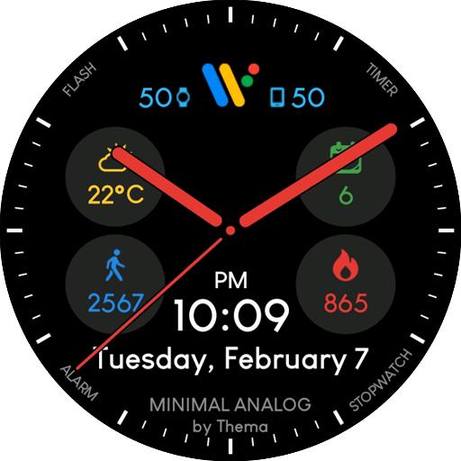 Minimal Analog Watch Face