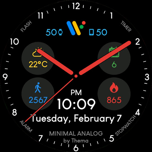 Minimal Analog Watch Face list_10