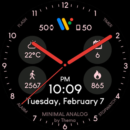 Minimal Analog Watch Face list_15