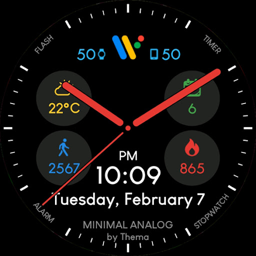 Minimal Analog Watch Face list_9