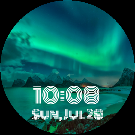 Aurora Borealis Watch Face list_12