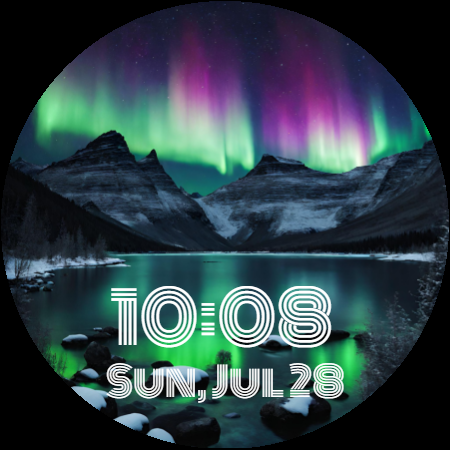 Aurora Borealis Watch Face list_15