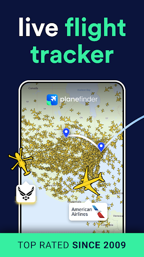 Plane Finder - Flight Tracker list_1