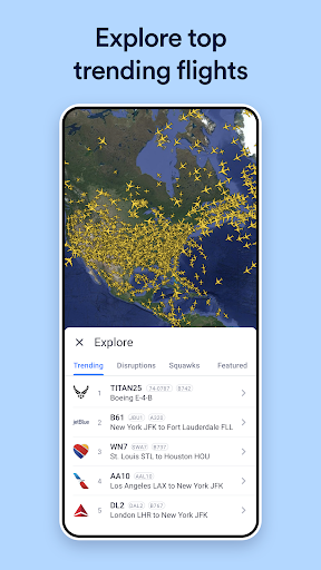 Plane Finder - Flight Tracker list_5