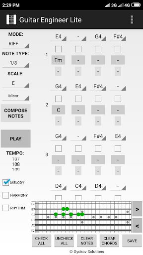 Guitar Engineer Lite list_1