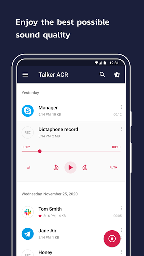 Call Recorder - Talker ACR list_1