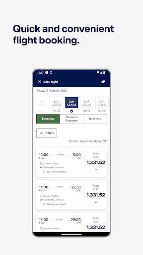 Lufthansa list_