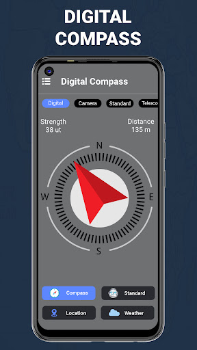 Digital Compass - GPS Compass list_