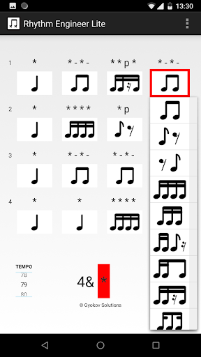 Rhythm Engineer Lite list_2