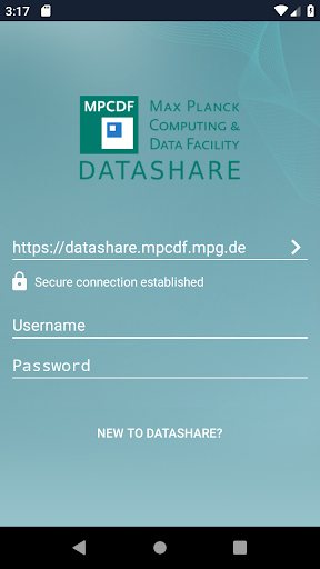 MPCDF DataShare (deprecated) list_