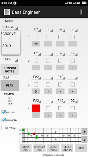 Bass Engineer Lite list_2