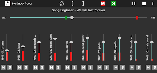 Multitrack Player list_3